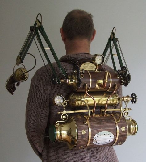 Steampunk Gadgets Concept Art, Steampunk Tech, Steampunk Inspiration, Steampunk Engineer, Steampunk Mechanic, Steampunk Characters, Steampunk Items, Steampunk Gadgets, Steampunk Halloween