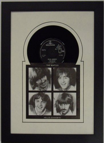 45RPM 6 78 inch Vinyl Record and Record Sleeve Frame Featuring White Mat Design and solid wood black frame ** Learn more by visiting the image link. Record Frame, Vinyl Record Frame, Gallery Frame Set, Framed Records, Mat Design, Album Frames, Gallery Frames, Record Sleeve, Wood Photo Frame