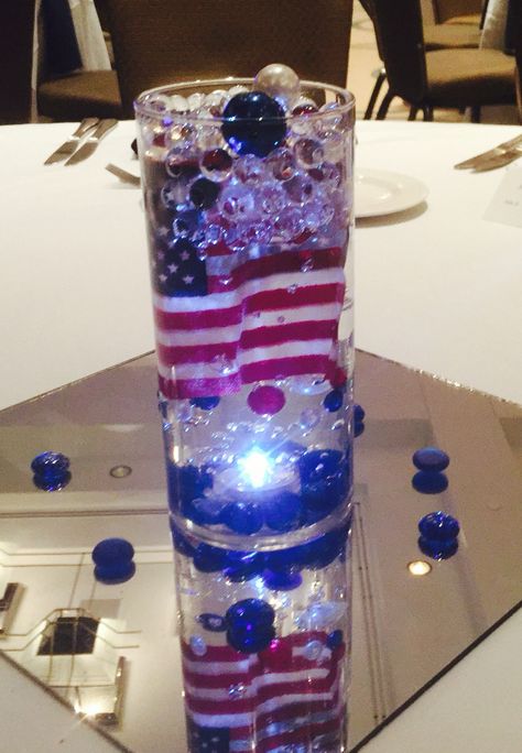 Marine Corps Centerpieces, Air Force Centerpiece Ideas, Military Centerpiece Ideas, Military Ball Decorations, Pink Tables, Retirement Party Centerpieces, Usmc Retirement, Sea Cadets, Marine Corps Birthday