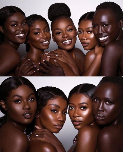 African Makeup, Cabello Afro Natural, Dark Skin Beauty, Glowing Makeup, Dark Skin Women, Mink Eyelashes, Black Power, Black Culture, Makeup Artists