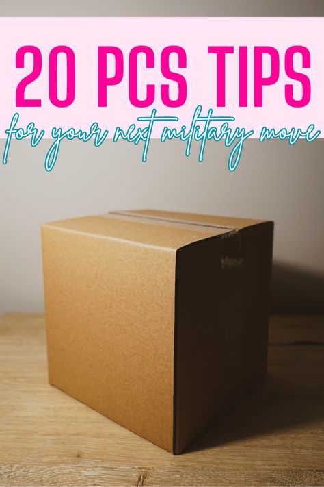 20 PCS Tips For Your Next Military Move Military Base Housing, Pcs Checklist, Clean List, Pcs Tips, Pcs Binder, Moving Hacks, Base Housing, Military Move, Home Maintenance Checklist