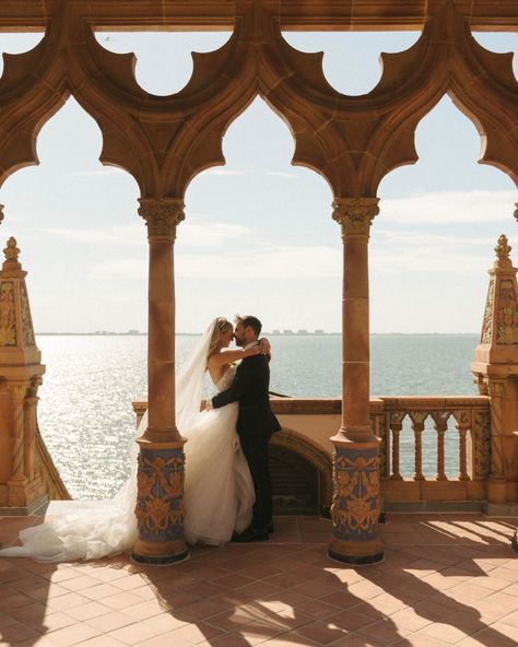 Miami wedding photographer | Dani Parada | I was obsessed with capturing their portrait pictures at Ca' d'Zan; the European-inspired backdrop added a touch of timeless elegance… | Instagram Ringling Wedding, Ringling Museum Wedding, Burlesque Wedding, Ringling Museum, Portrait Pictures, Museum Wedding, Miami Wedding, Wedding Picture, Wedding Pictures