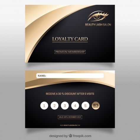 Discover thousands of Premium vectors available in AI and EPS formats Barber Nails, Customer Loyalty Cards, Loyalty Card Design, Loyalty Card Template, Card Template Free, Juice Packaging, Member Card, Id Card Template, Visiting Card Design