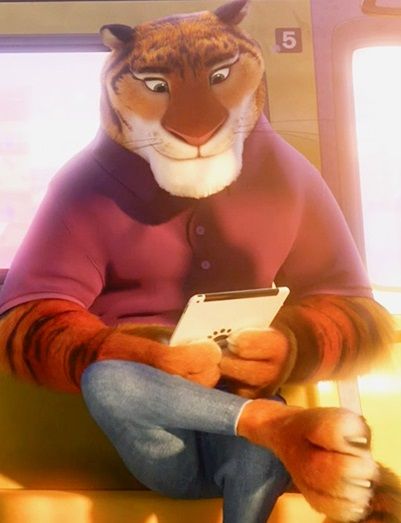 Zootopia Jean Outfit - For a ridiculously simple outfit, this maroon henley shirt and skinny jean combination makes a big impression. Jeans in the movies! Silly Images, A Tiger, Samar, Zootopia, What’s Going On, Really Funny Pictures, Funny Me, Funny Laugh, Reaction Pictures