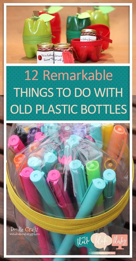 12 Remarkable Things to Do With Old Plastic Bottles| Plastic Bottle Crafts, Repurpose Crafts, DIY Crafts, DIY Crafts for Kids, Easy Crafts, DIY Kid Stuff, Popular Pin #RepurposeCrafts #DIYCrafts Kids Easy Crafts, Repurpose Crafts, Reuse Bottles, Reuse Crafts, Water Bottle Crafts, Crafts For Kids Easy, Selling Crafts, Reuse Plastic Bottles, Arts And Crafts For Adults