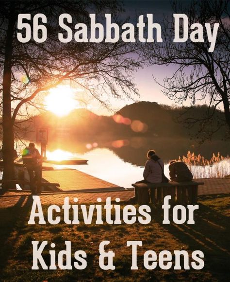 Keeping the Sabbath day holy can be a challenge when raising little children. Check out these fun Sunday activities that will help you keep the Lord’s Day! Sabbath Activities, The Sabbath Day, Family Home Evening Lessons, Biblical Times, Sunday Activities, Sabbath Day, Family Home Evening, Activities For Children, Church Activities