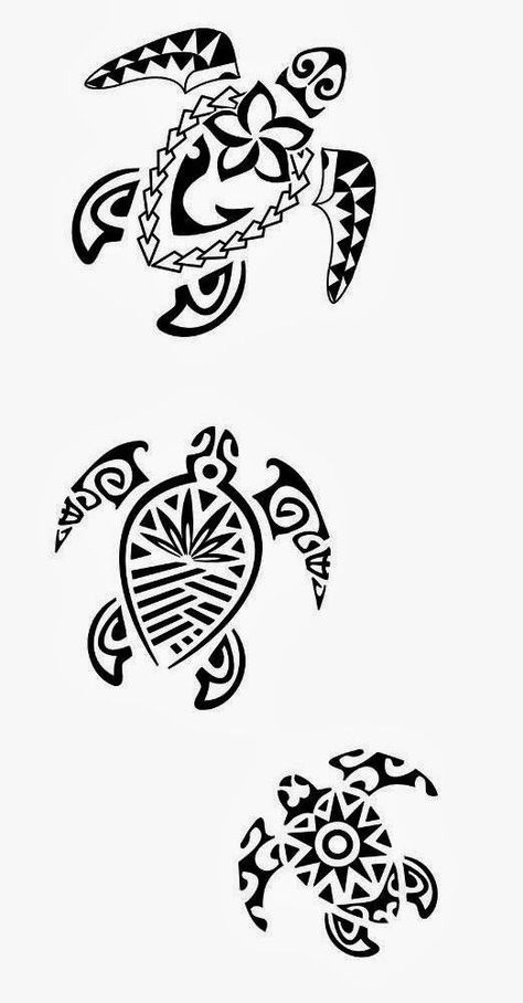 Turtle Stencil, Hawaiian Turtle Tattoos, Turtle Tattoos, Polynesian Tattoos Women, Sea Turtle Tattoo, Turtle Tattoo Designs, Maori Tattoo Designs, Muster Tattoos, Hawaiian Tattoo