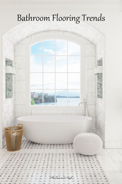 If you are renovating a bathroom then you are in the right place! Today I am sharing the top bathroom flooring trends for 2022. Bathroom Flooring Trends, Daily Luxury, Best Bathroom Paint Colors, Stone Mat, Stone Bath Mat, Modern Bathroom Interior, Wellness Selfcare, Stone Bath, Eco Friendly Home