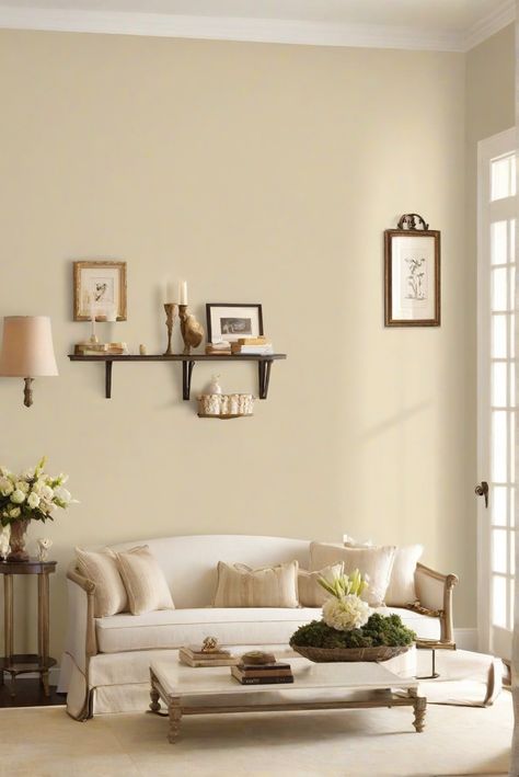 home decor interior design,interior design space planning,designer wall paint,home paint colors Sw Grecian Ivory, Ivory Wall Paint, Grecian Ivory Sherwin Williams, Color For Living Room Walls, Color For Living Room, Paint Guide, Texas Vacation, Ivory Paint, Room Inspired