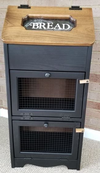 Handcrafted By The Amish. Solid Pine 2 Door Vegetable Bin With Bread Box. Ready To Paint Or Stain With Your Favorite Color. Choose Plexi Glass Or One Of Our Hand Painted Fronts For The Bread Box. Great For Storage, And Small Spaces. Potato And Onion Bin, Vegetable Storage Bin, Cardboard Crafts Decoration, Potato Bin, Potato Storage, Vegetable Bin, Bread Storage, Potato Vegetable, Vegetable Storage