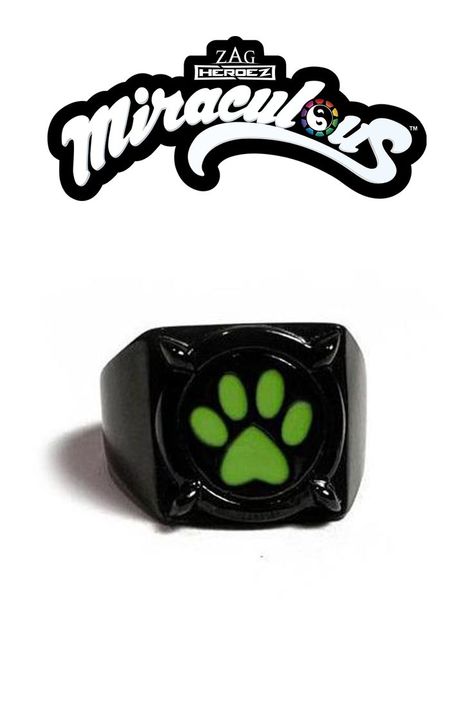 You can also be like Adrien Agreste and turn into Car Noir with your very own Miraculous. This ring is the perfect finishing touch for your Miraculous cosplay or make the perfect gift for any fan. Cat Noir Ring, Miraculous Cosplay, Cat Miraculous, Miraculous Cat Noir, Miraculous Au, Miraculous Ladybug And Cat Noir, Zak Storm, Miraculous Ladybug Toys, Ladybug Jewelry