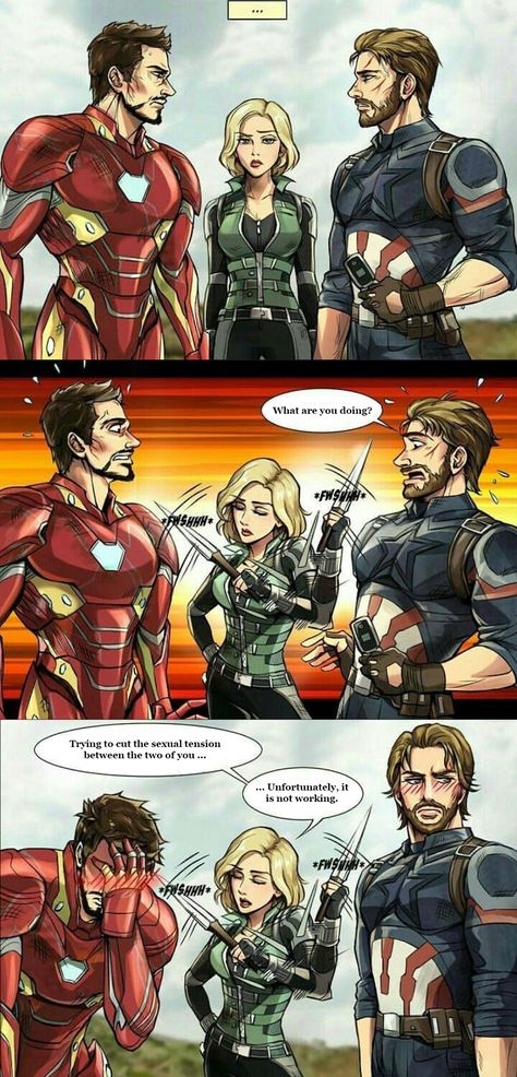 Marvel Superfamily Fan Art, Avengers Comics Funny, Thor X Captain America, Tony And Steve Fanart, Tony Stark Steve Rogers Fanart, Stuckony Fan Art, Cute Marvel Comics, Avengers Ships Fanart, Avengers Family Fanart