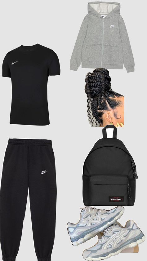 #popular #basket#outfit#asics#gel#nyc#outfitcollege Outfit With Asics, Asics Gel Nyc Outfit, Outfit Jogging, Ootd Simple, Outfit Sport, Zara Drip, Mode Zara, School Fit, Cold Fits