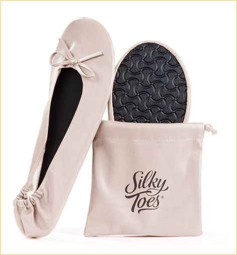 Women's Foldable Portable Travel Ballet Flat Roll Up Slipper Shoes Foldable Flats Shoes, Foldable Flats, Foldable Ballet Flats, Cheap Slippers, Foldable Shoes, Wedding Shoes Flats, Wedding Flats, Womens Ballet Flats, Portable Travel