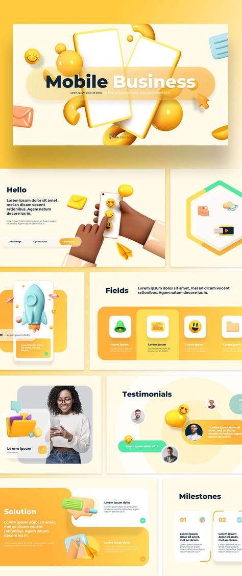 Pitch Deck Design Templates. #SlideMembers #Pitchdeck #Business #Mobile #3D #Icon #Contents #Creative #Smartphone #App #Application #Folder #Document #File #Launch #SocialMedia #SocialNetwork #Marketing #Professional #Unique #Infographics #Diagram #Introduction #Project #Portfolio #Investor #Professional #Background #Layout #Slide #Design #Multipurpose #Proposal #BestPPT #PPT #PPTdesign #freepresentation #Presentation #Templates #PowerPoint #Investordeck #PPTdeck #freePPT Design Pitch Deck, Presentation App, Web Design Icon, Pitch Presentation, Presentation Board Design, Icon Theme, Mobile Application Design, Presentation Deck, Powerpoint Slide Designs