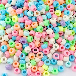 Hair Braid Beads, Making Friendship Bracelets, Pastel Beads, Craft Beads, Beads Wholesale, Bead Kits, Diy Crafts Jewelry, Hair Beads, Beaded Material