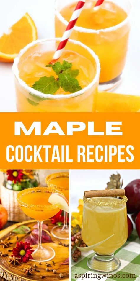 Maple Cocktails | Delicious Maple Cocktails to Sip on All Year Round | Sweet and Delicious Maple Cocktail Recipes | Must try cocktails with maple in them | Maple Syrup cocktail recipes #Maple #MapleCocktails #MapleCocktailRecipe #CocktailRecipe #Cocktails Maple Vodka Cocktail, Maple Vodka Drinks, Maple Drinks Cocktails, Cocktails With Maple Syrup, Maple Cocktails Drink Recipes, Maple Syrup Cocktails, Maple Drinks, Flavored Vodka Drinks, Maple Cocktail