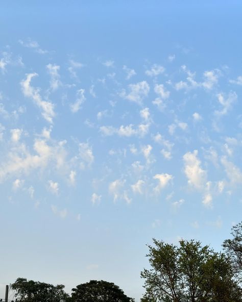 Sky - 1 In my information these clouds are known as ALTOCUMULUS CLOUDS . °They are identified by segments of clouds seen together in small or some distance .(Broken clouds) °They do not possess rain and are generally at a height of 6000-20,000 feet. ° Here because of weather conditions the density of these clouds are less . * So I have been told to let my love for sky be posted . So I’ve decided to share with you guys the perception of sky from my viewpoint .* Picture 1 is taken by me P... Altocumulus Clouds, Broken Clouds, Weather Conditions, My Love, Density, Let It Be, Quick Saves