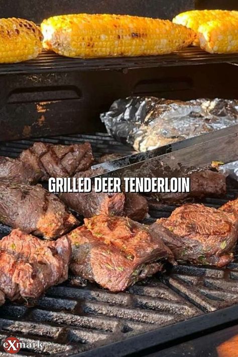 Sure, deer tenderloin is great, and a recipe telling you just how to cook that grilled deer tenderloin? Even better. But what’s best? Deer is one of the oldest forms of meat in the United States. Before European settlers found the tender meat of the wild deer, Native Americans enjoyed it. Before that, it’s safe to assume other, larger creatures enjoyed it. Now, however, deer isn’t a commonly consumed meat in the US, unless you’re a hunter, that is. Deer Tenderloin Recipes Grilled, Grilled Deer Tenderloin, Deer Tenderloin Recipes, Venison Tenderloin, Meat Bbq, Deer Recipes, Joe Thomas, Meat Restaurant, Grilling Ideas