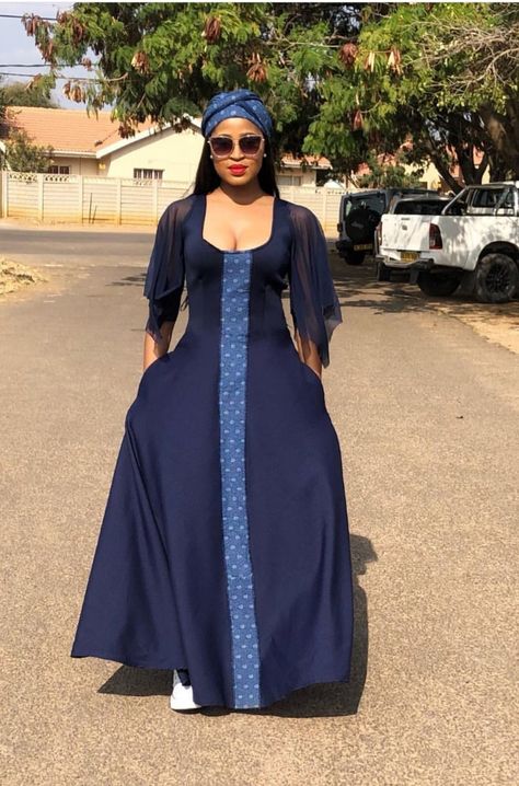 Winter Traditional Outfits, Umembeso Dresses, Traditional Outfits African, Sotho Traditional Dresses, Sesotho Traditional Dresses, South African Traditional Dresses, Visuell Identitet, African Traditional Wear, Shweshwe Dresses