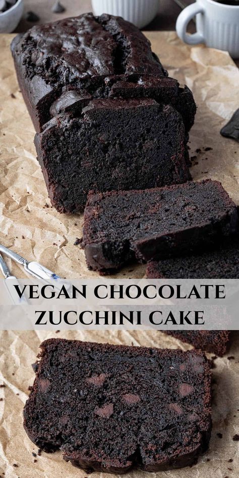 Moist Chocolate Zucchini Cake, Banana Zucchini Cake, Chocolate Courgette Cake, Courgette Cake Recipe, Chocolate Zucchini Loaf, Vegan Zucchini Recipes, Zucchini Cake Recipe, Chocolate Zucchini Cake Recipe, Courgette Cake