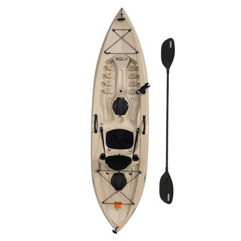 Lifetime Tamarack Angler 100 Fishing Kayak (Paddle Included), 90818 #Ad #Angler, #Sponsored, #Lifetime, #Tamarack Best Fishing Kayak, Angler Kayak, Sit On Kayak, Kayaks For Sale, Fishing Kayak, Kayak Boats, Kayak Paddle, Fishing Rod Holder, Fishing Adventure