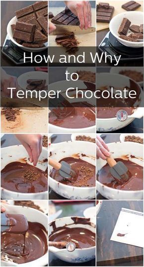 Temper Chocolate, How To Temper Chocolate, Chocolate Work, Candy Recipes Homemade, Modeling Chocolate, Crinkle Cookies, Chocolate Bomb, Homemade Candies, Food Cakes