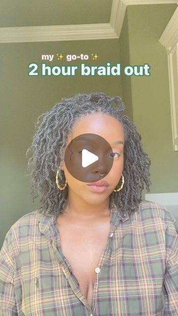 30K views · 3.3K likes | kali 🌱 on Instagram: "y'all see the retie??? i did not do that ❤️ 
thanks to @belavish.locstudio for keeping me together.

this is truly my go-to styling and stretching method. 

SPRITZ YOUR LOCS 💦: i spray each section of hair with water before braiding, but i only use enough water to dampen the surface of the locs. this ensures that my hair dries and sets in a couple hours.

# OF BRAIDS: the number of braids i create depends on 1) how much time i have, 2) how i want my braid out to look, and 3) how long i want the braid out to last. in my experience, chunkier braids take less time and make deeper waves, but they don't last as long. the braids in this video take a little longer, create smaller waves, and last a liiiiiitle longer. when i make my braids super neat Locs For Women, Long Crochet Braids, French Braid Short Hair, Haircut Images, French Braid Hairstyles, Short Haircuts For Women, Mario Nintendo, Long Layered Haircuts, Braid Out