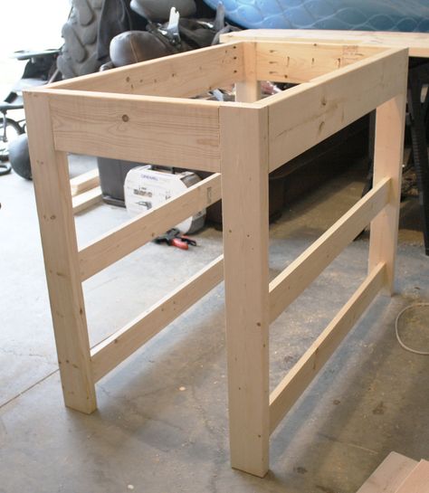 shelf_supports Kitchen Cart Plans Diy, How To Make A Small Kitchen Island, Kitchen Work Table Diy, Simple Diy Kitchen Island, Wood Bench Diy, Diy Kitchen Islands, Diy Kitchen Cart, Diy Butcher Block, Diy Wood Bench