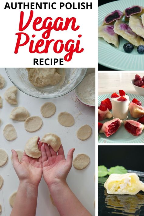 Looking for vegan pierogi ruskie recipe? Check out these easy vegan pierogi dough and filling recipes that taste like the authentic pierogi. Vegan Pierogi Recipe, Authentic Polish Pierogi Recipe, Recipes Using Egg Roll Wrappers, Vegan Pierogi, Vegan Picnic Food, Potato Pierogi, Pierogi Dough, Pierogi Filling, Vegan Picnic