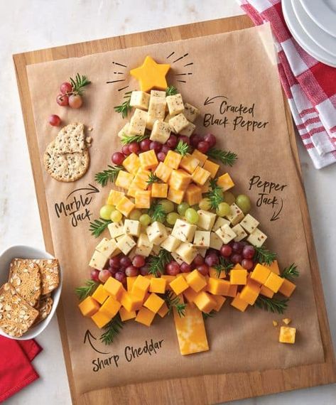 10 Epic Christmas Charcuterie Boards • Low Carb with Jennifer Christmas Cheese Boards, Christmas Tree Food, Holiday Platters, Christmas Cheese, Christmas Platter, Cheese And Crackers, Christmas Recipes Appetizers, Christmas Entertaining, Christmas Food Dinner