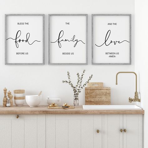 Kitchen decor signs