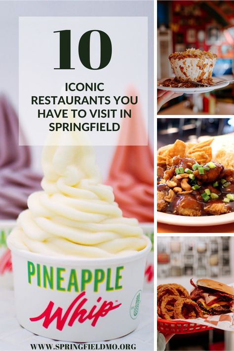 10 Iconic Restaurants You Have To Visit In Springfield, Missouri Springfield Missouri Restaurants, Springfield Missouri With Kids, Hot Dog Restaurants, Ozarks Missouri, Springfield Massachusetts, Best Mexican Restaurants, Burger Places, Springfield Illinois, Adventure Seeker