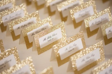 Gold Glitter Wedding, Wedding Reception Photography, Wedding Name Cards, Military Wedding, Wedding Name, Glitter Wedding, 50th Wedding Anniversary, Maryland Wedding, Wedding Place