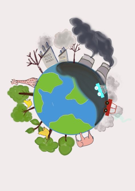 Social Awareness Posters, Air Pollution Poster, Save Earth Drawing, Pencemaran Udara, Environment Logo, خريطة ذهنية, Wings Book, Earth Drawings, Adobe Lightroom Photo Editing