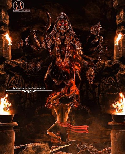 Kali Picture, Goddess Of Destruction, Maa Kali Images, Goddess Kali Images, Ma Kali, Kali Images, Indian Goddess Kali, Goddess Parvati, Three Eyes