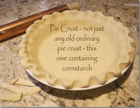 Marie Callenders Pie Crust Recipe, Cornstarch Recipes, Cornstarch Chicken, Mango Pie, Pie Crust Recipe Easy, Just Pies, Pie Dough Recipe, Homemade Pie Crust Recipe, Travel Recipes