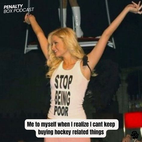 From the red carpet to the rink, Paris Hilton is ready to glam up the game! 🏒⛸️ #Hockey #NHL Stop Being Poor, Paris Images, Poor People, Rich People, Paris Hilton, Bored Panda, Funny Images, Graphic Tank Top, I Laughed