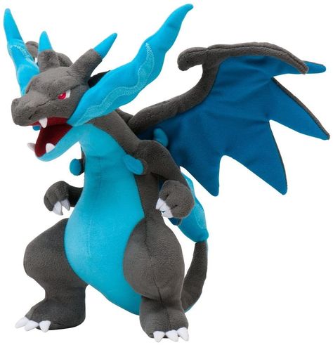 Peluche de 25,4 cm de Mega Charizard X de Pokemon Center Japón: Amazon.es: Juguetes y juegos Charmander Plush, Pokemon Stuffed Animals, Mega Charizard, Pokemon Dolls, Pokemon Movies, Pokemon Charizard, Mega Evolution, Pikachu Plush, Cartoon Toys