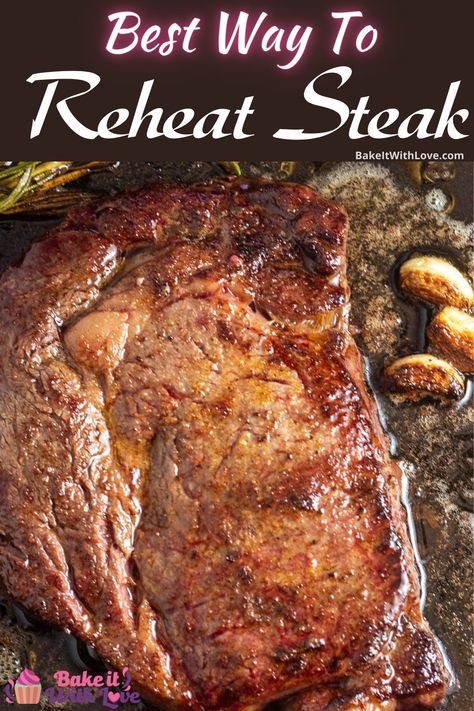 Ribeye Recipe, How To Reheat Steak, Leftover Steak Recipes, Steak Toppings, Wagyu Ribeye, Rib Eye Recipes, Ribeye Steak Recipes, Wagyu Steak, Grilled Ribeye