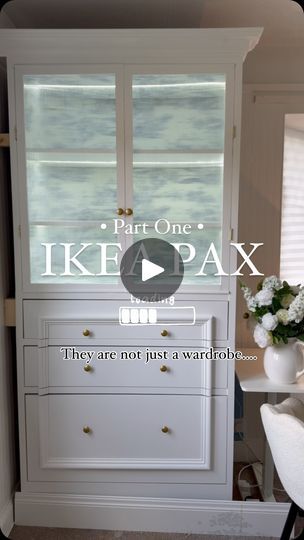 31K views · 1.1K reactions | New 🚨 IKEA Pax Hack ❤️….. Part One 
•
Comment “PAX” and I’ll DM you my easy-to-follow, step-by-step guide
•
I wanted to create a big storage area in my home office. Running a small business from home means I need a lot of space for stock! ❤️
•
Most people think of an IKEA PAX as just a wardrobe, but after making my stationery cupboard, I decided to add a 100cm IKEA PAX.🤩
•
This is part one of my epic renovation journey! I’m transforming this room with loads of storage and extras, including:
…..
How to customize a standing desk
Making your own PAX doors
The best PAX lightingMy secret storage zone
•
Don’t forget to hit the follow button for the next part in this epic renovation!❤️
•
#ikea #ikeahack #ikeapax #pax #ikeahome #ikeahacks #office #homeoffice #reels # Ikea Pax And Desk, Pax Office, Pax Doors, Pax Hack, Ikea Pax Hack, Bathroom Linen Closet, Small Business From Home, Running A Small Business, My Home Office