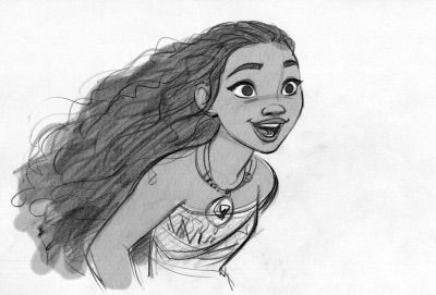 Disney Concept Art - Moana Moana Sketches, Moana Concept Art, Concept Art Disney, Moana Art, Princess Sketches, Drawing Disney, Moana Disney, Disney Princess Moana, Cartoon Drawings Of People