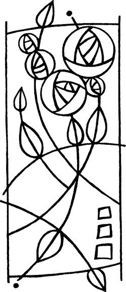 Charles Rennie Mackintosh Designs, Fleurs Art Nouveau, Mackintosh Design, Mackintosh Rose, Stained Glass Quilt, Motif Art Deco, Charles Rennie Mackintosh, Rennie Mackintosh, Rose Images