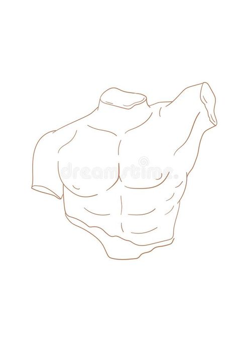 Drawing Of Greek Gods, Simple Statue Drawing, Greek Line Art Tattoo, Simple Statue Tattoo, Minimalist Statue Tattoo, Fine Line Mythology Tattoo, Art History Tattoo Simple, Greek Body Drawing, Greek Body Tattoo