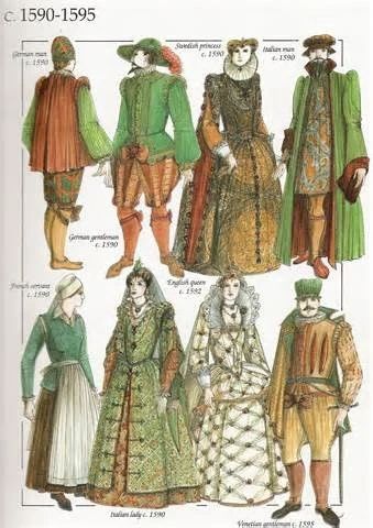 Theatre in the Elizabethan Era – The Green Daisy Elizabethan Clothing, Elizabethan Theatre, Elizabethan Costume, Elizabethan Fashion, 16th Century Fashion, Tudor Fashion, Tudor Costumes, Elizabethan Era, Fashion Timeline