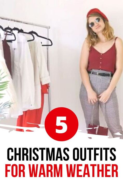 warm weather christmas outfits Christmas Outfits Hot Weather, Warm Weather Christmas Outfits Women, Christmas Outfit Hot Weather, Hot Weather Christmas Outfit, Christmas Outfits For Warm Weather, Warm Weather Holiday Outfit, Christmas Outfit Warm Weather, Christmas Day Outfit Summer, Warm Weather Christmas Outfit