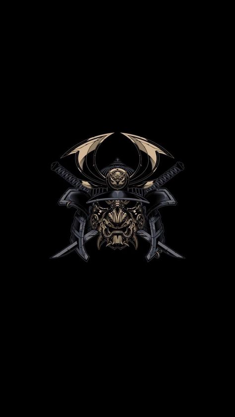 Samurai Mask Wallpaper, Wallpaper Diy Crafts, Japanese Wallpaper Iphone, Samurai Tattoo Design, Game Wallpaper Iphone, Samurai Wallpaper, Samurai Artwork, Oni Mask, Japanese Art Prints