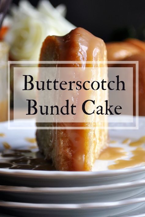 Butterscotch Pound Cake, Butterscotch Dessert Recipes, Butterscotch Bundt Cake Recipes, Butterscotch Pound Cake Recipes, Butterscotch Cake Decoration, Caramel Butterscotch Cake, Butterscotch Bundt Cake, Butter Toffee Bundt Cake, Butter Scotch Cake