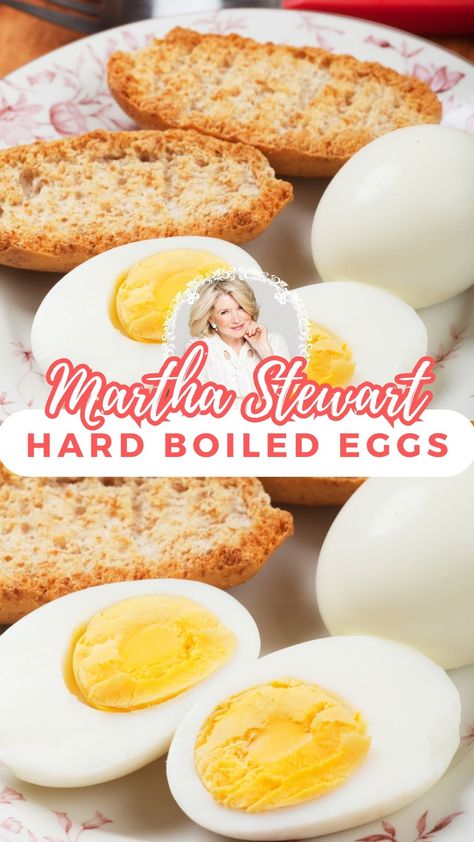 Martha Stewart Hard Boiled Eggs​ Hard Boiled Eggs Time, Hard Boil Fresh Eggs, Best Boiled Eggs, Hard Boiled Eggs Easy Peel, Prep Snacks, Easy Hard Boiled Eggs, Cooking Hard Boiled Eggs, Perfect Boiled Egg, Peeling Hard Boiled Eggs