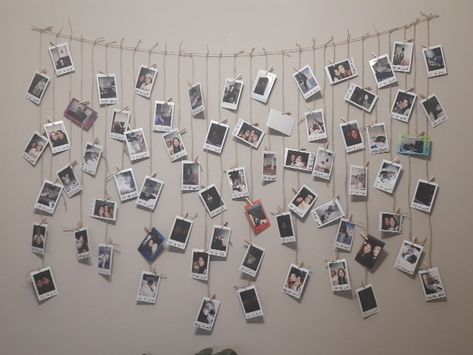 Mini Clothespin Picture Display, Picture Rope Wall Photo Displays, Clothes Pin Picture Frame, Pictures On Twine Clothespins, Twine Hanging Pictures, Twine Photo Display Clothespins, Twine And Clothes Pins Photo Displays, Twine Picture Display, Twine Photo Display